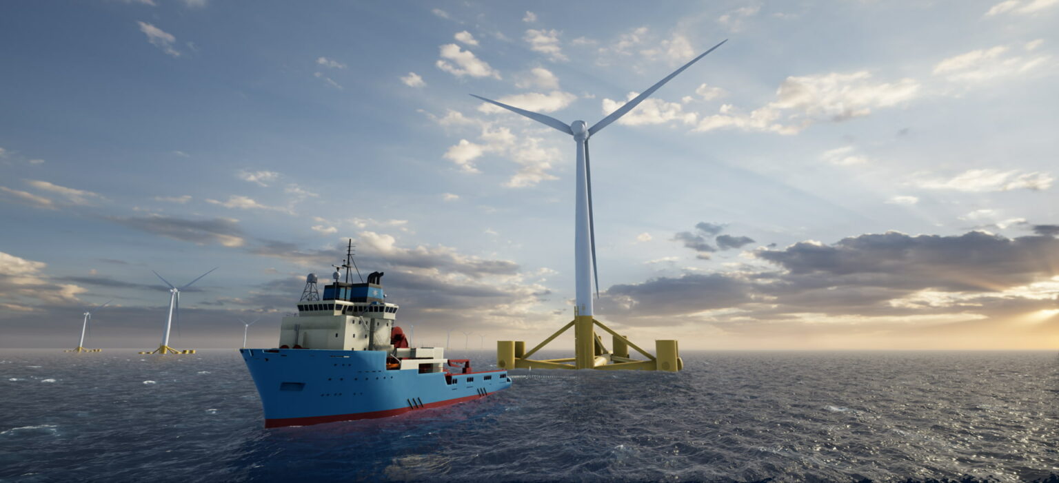 Maersk Installs Demosath Floating Wind Mooring System Offshore Spain