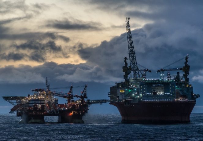 Eni's Goliat FPSO in the Barents Sea off Norway