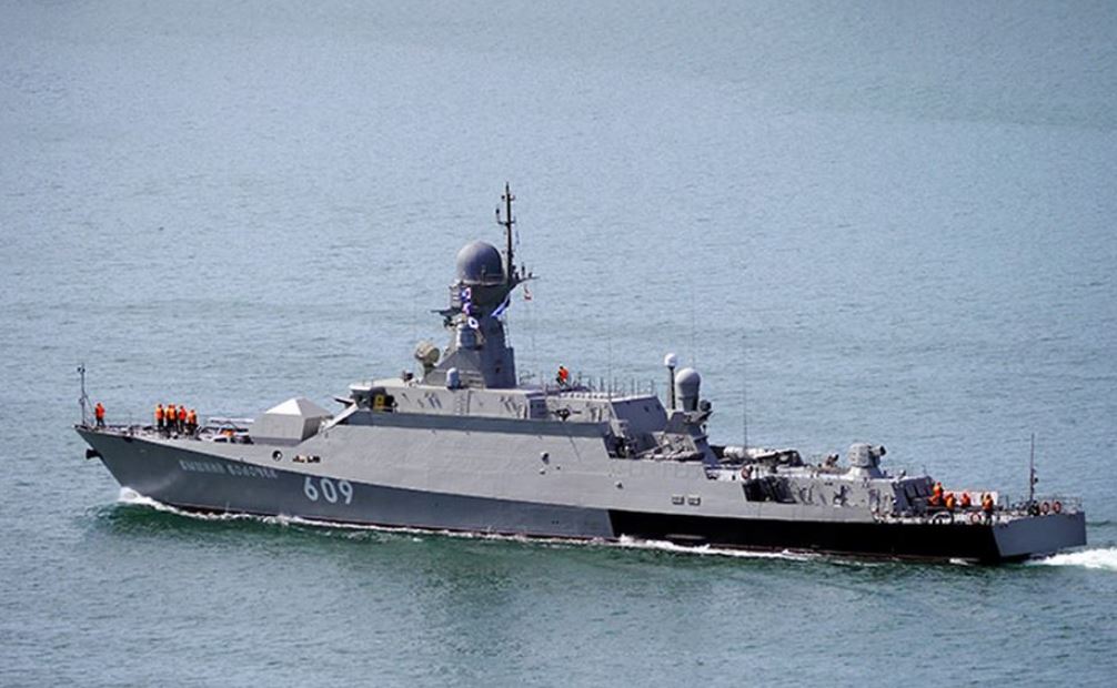 Russia's newest Black Sea fleet corvette starts first