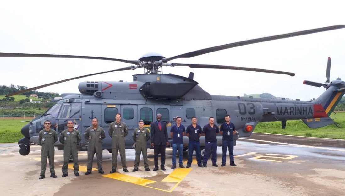 Brazilian Navy Receives Third Csar H225m Helicopter Naval Today