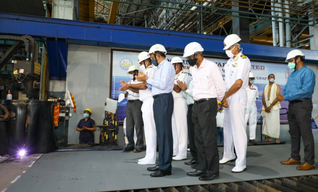 steel cutting ceremony