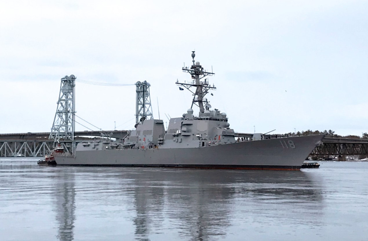 USS Daniel Inouye; Courtesy of US Navy