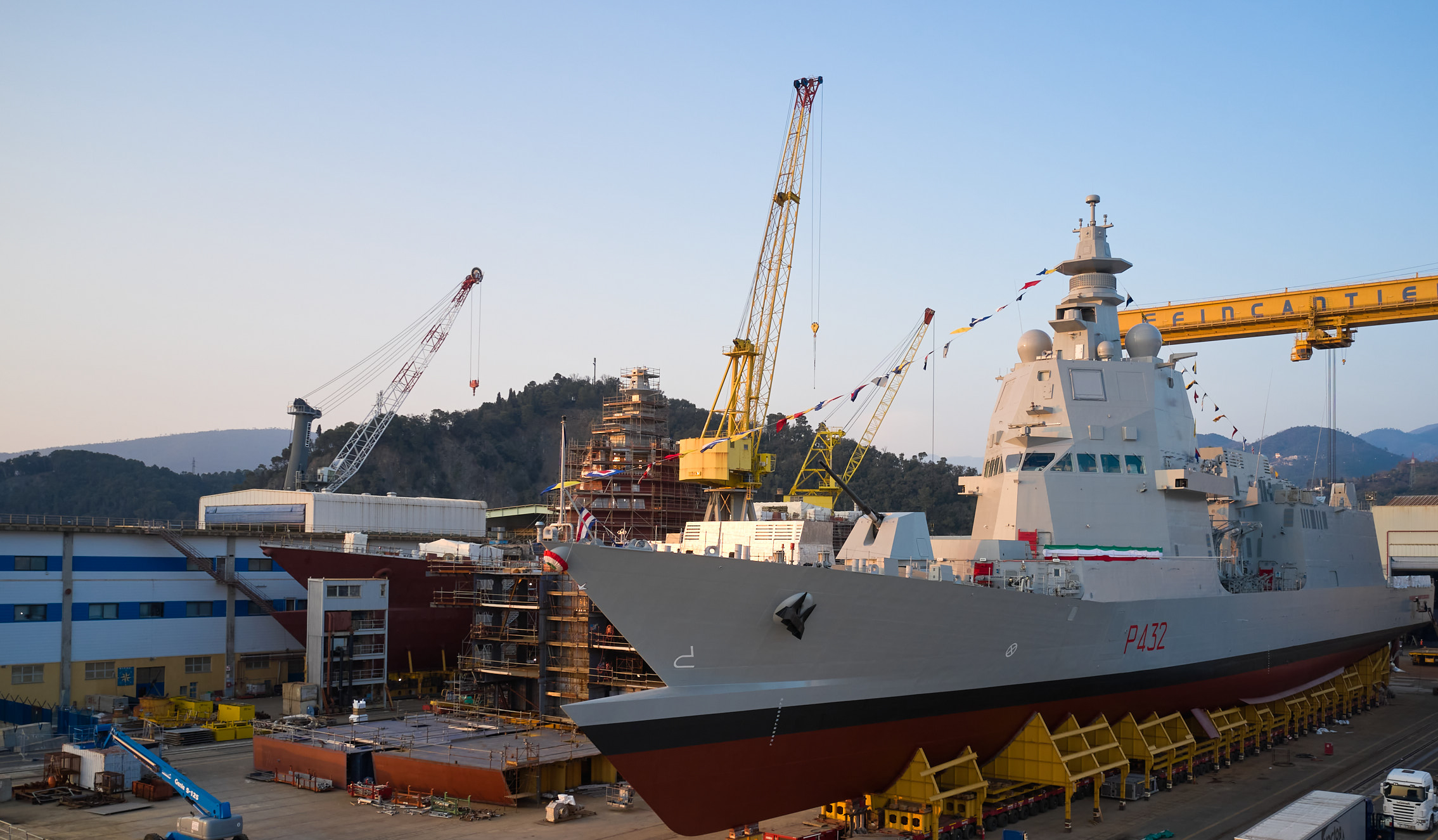 fincantieri launches 3rd italian navy ppa ship naval today