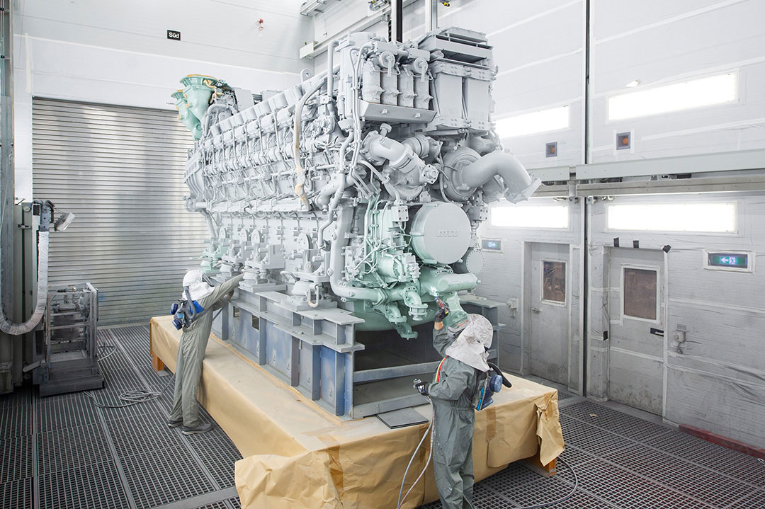 Rolls-Royce delivers 16-cyl mtu 8000 engines to Taiwan