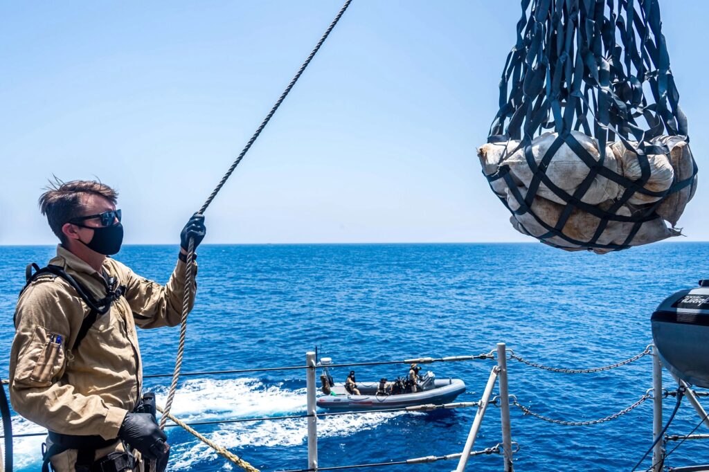 RCN's HMCS Calgary makes the largest ever heroin bust