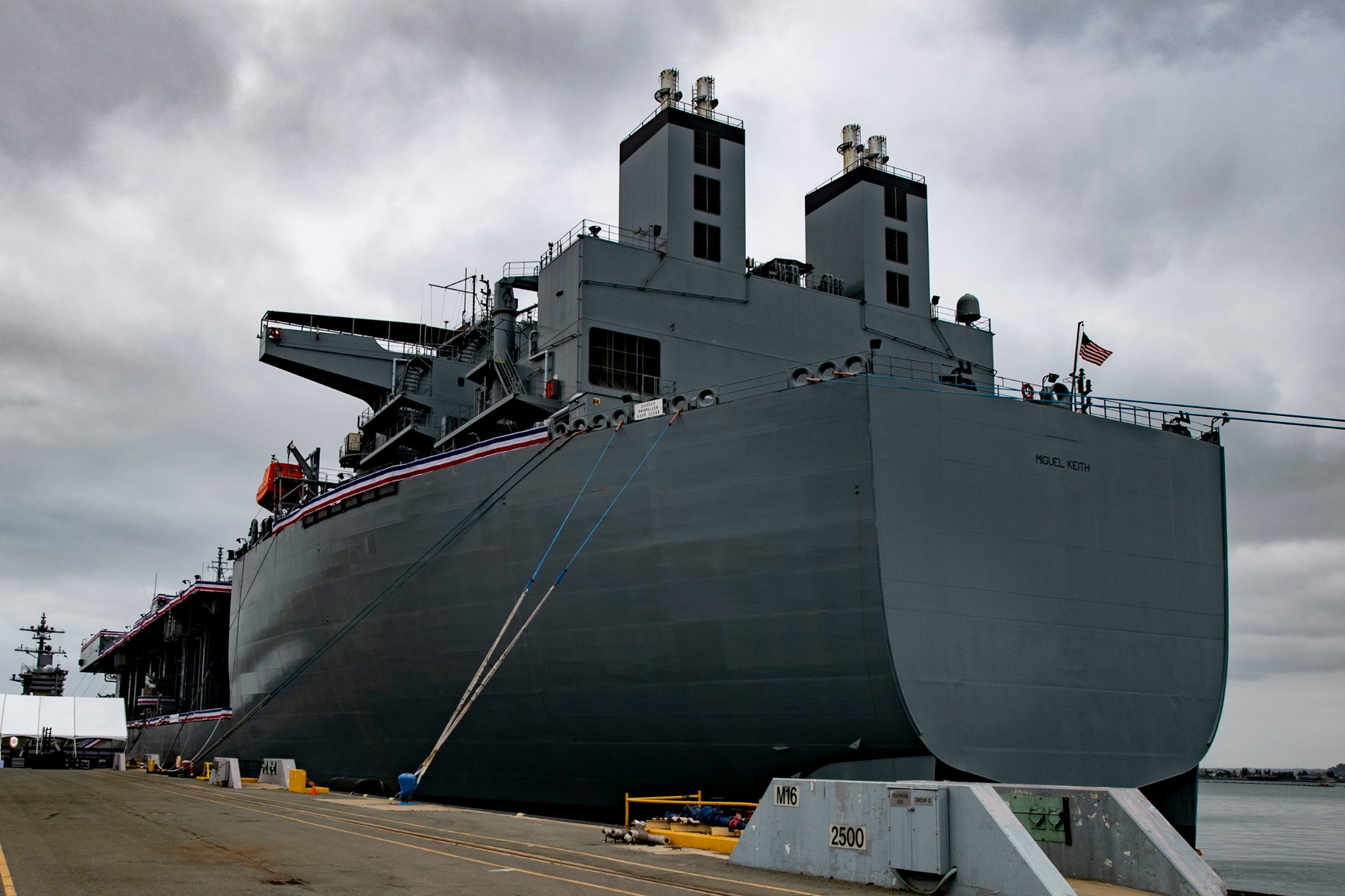 U.S.Navy commissions USS Miguel Keith