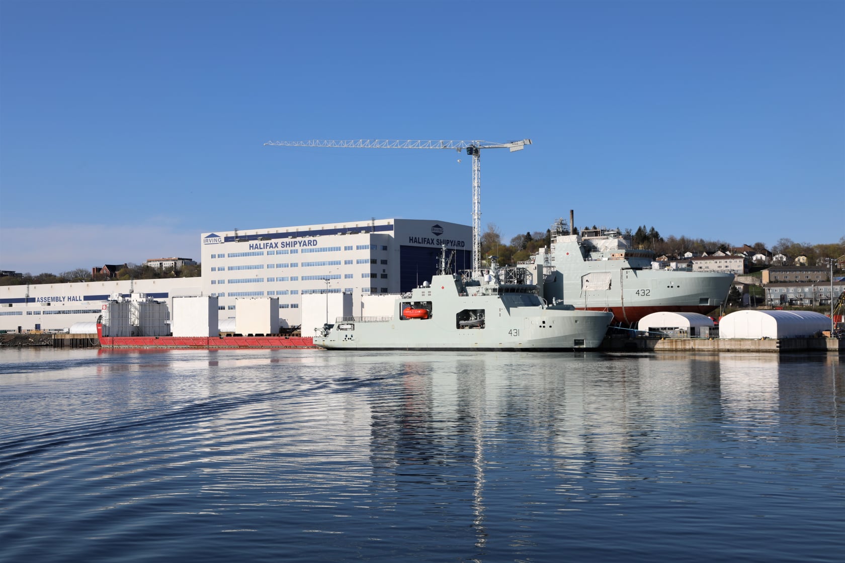 Royal Canadian Navy patrol ship HMCS Margaret Brooke completes sea trials