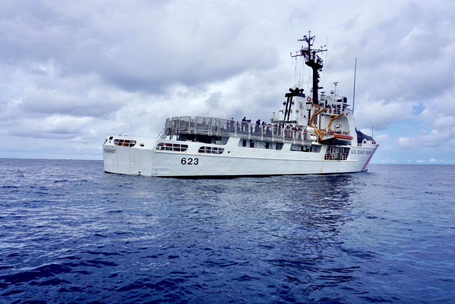 Steadfast returns to homeport after counter-narcotics patrol