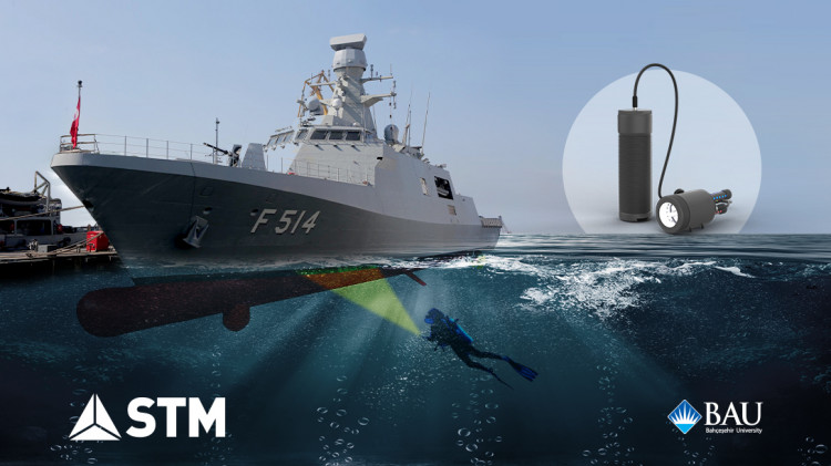 Turkish Navy takes delivery of underwater lighting system from STM