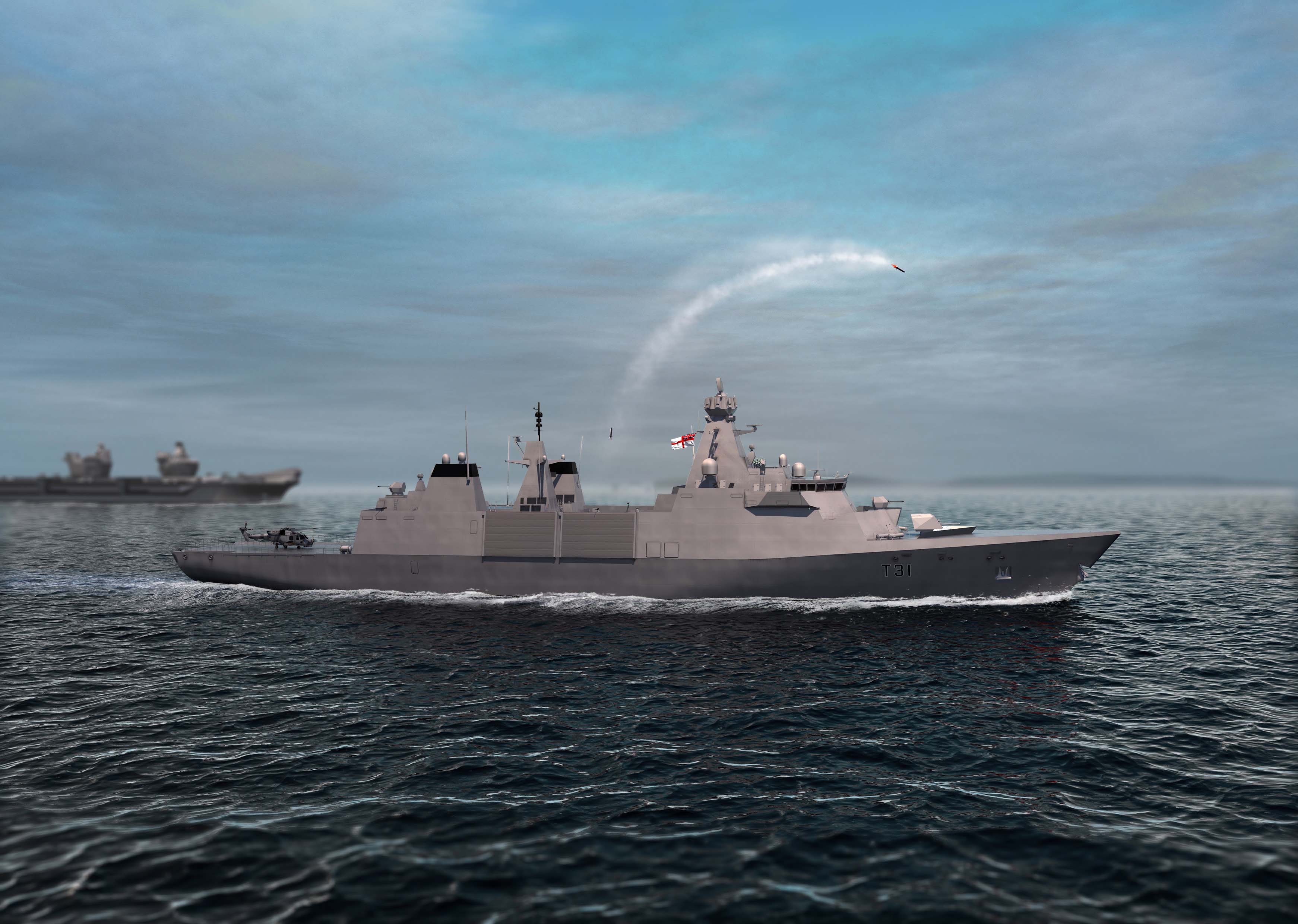 Construction of UK's first Type 31 frigate presses ahead - Naval Today