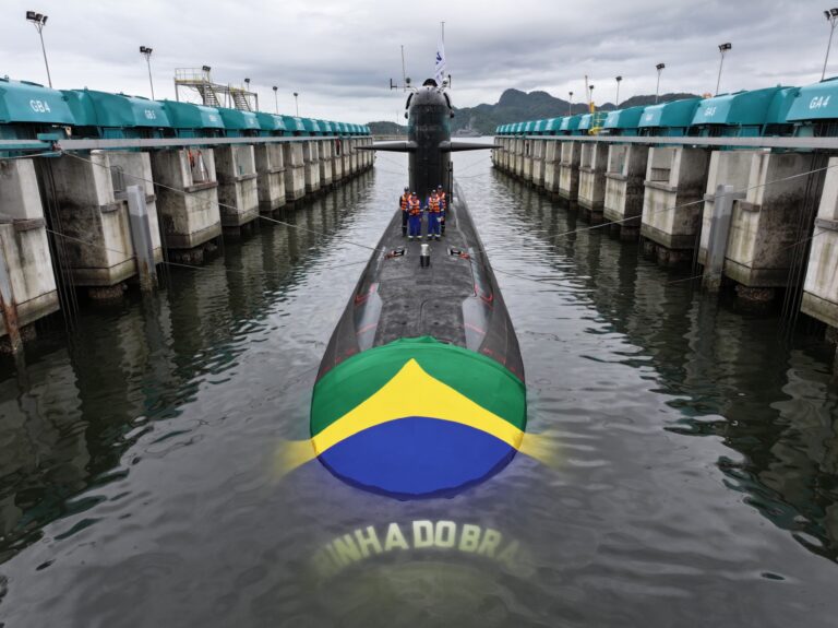 Third Brazilian Navy’s Scorpène submarine launched