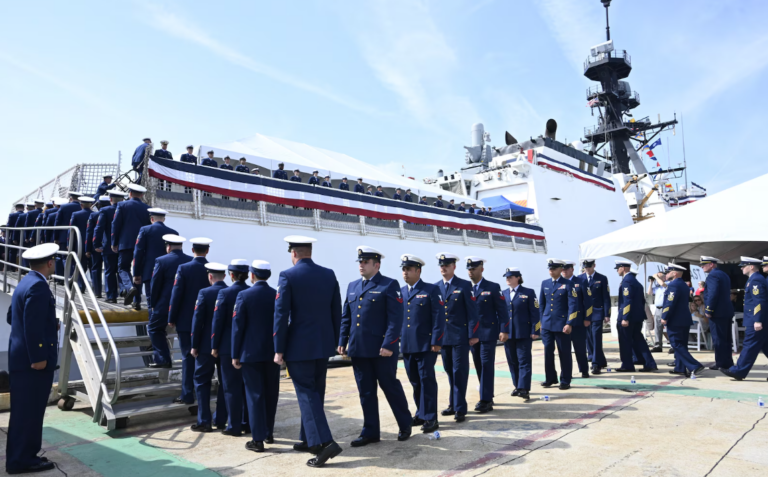 US Coast Guard commissions newest national security cutter