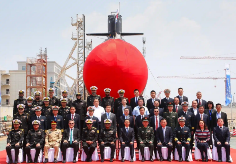 Pakistan Navy’s first Hangor-class submarine launched in China