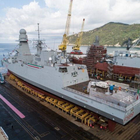 Italian Navy's tenth and final FREMM frigate launched (Gallery) - Naval ...