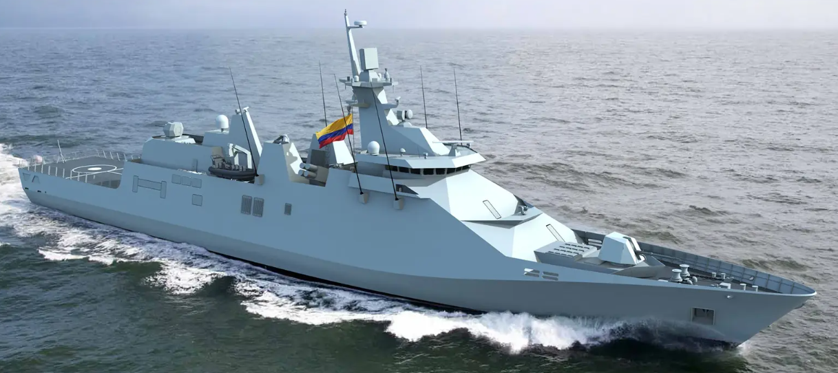 Damen signs steel supply deal with De Jong & Lavino for Colombia’s PES frigate