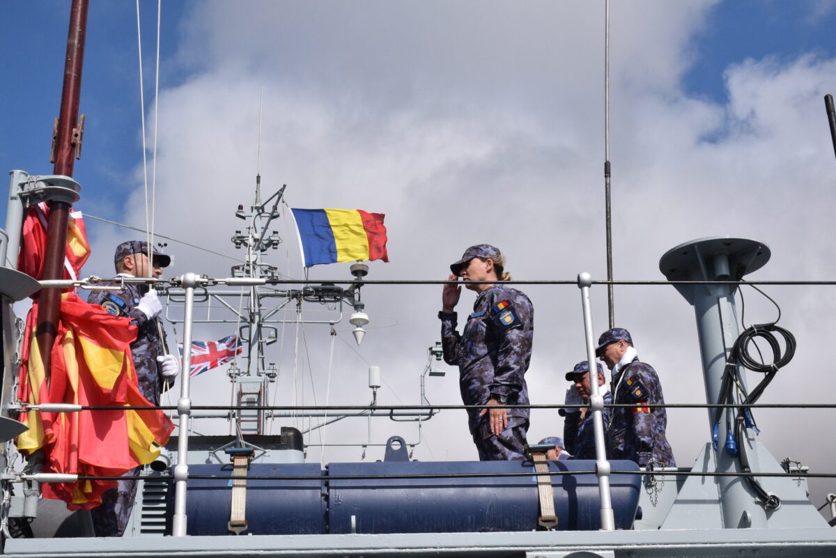 Romanian Navy commissions former Royal Navy’s Sandown-class minehunter