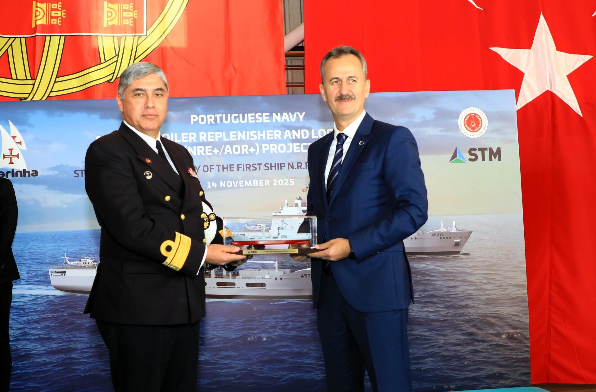 STM begins construction of Portuguese Navy’s new logistics support ship