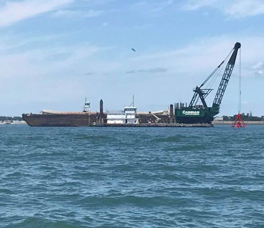 boston harbor dredging great lakes 1998