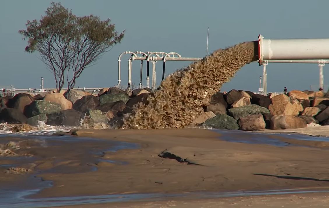 what is river dredging