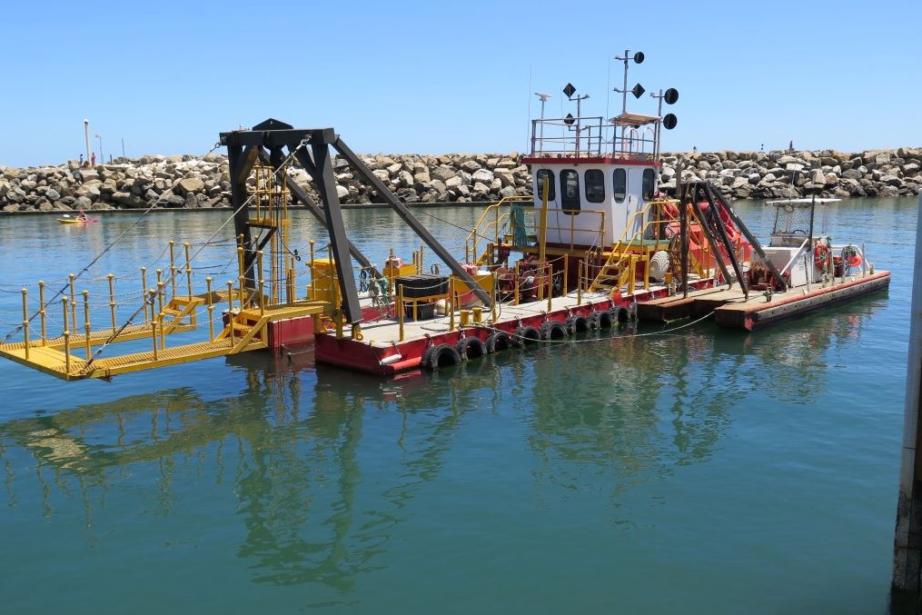 Preparations Underway for Bluff Boat Ramp Dredging - Sa