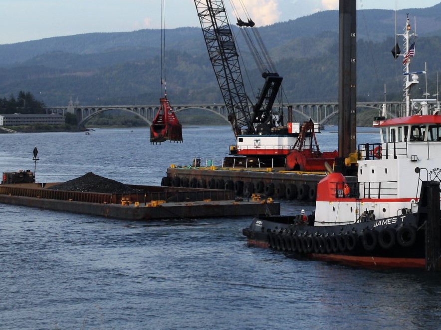 government assistance dredging a small channel