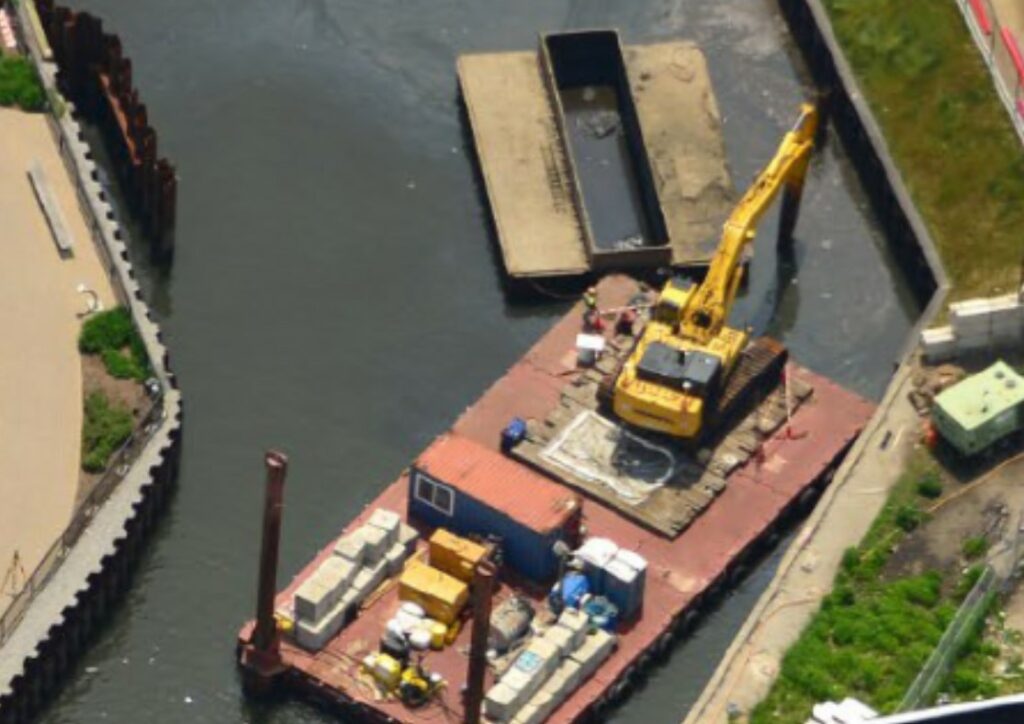 canal dredging definition