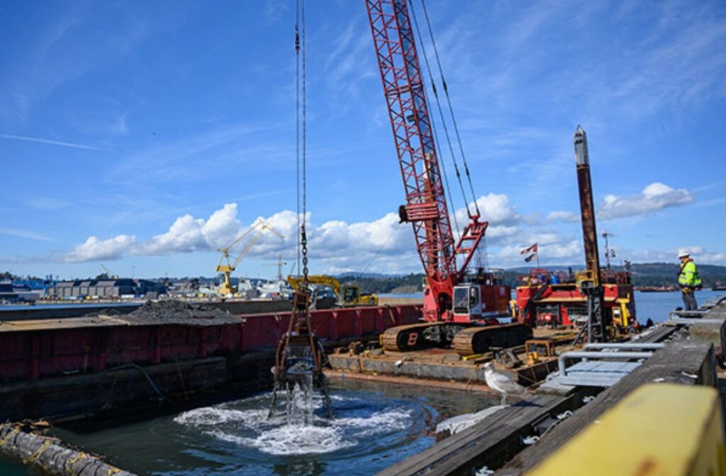 Major milestone for the Esquimalt Harbour project - Dredging Today