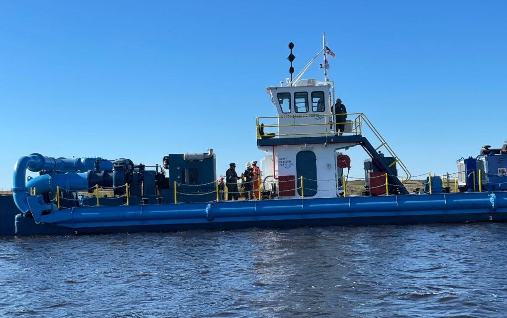 IHC America Delivers Water Injection Dredger To NCSPA - Dredging Today