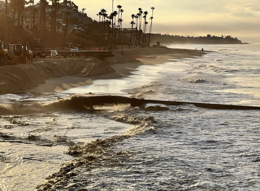 San Clemente beach nourishment project put to a hold - Dredging Today