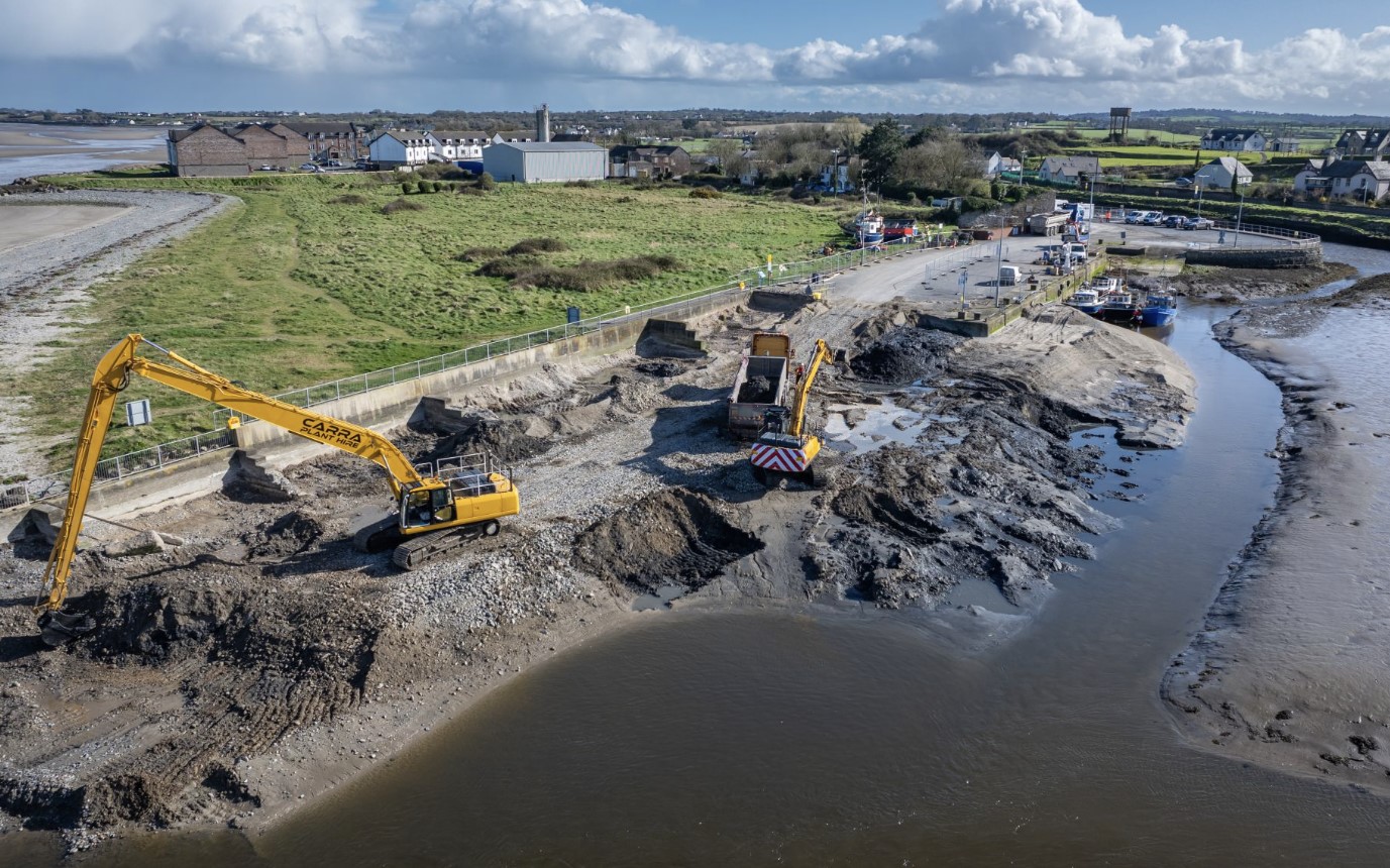 Dredging work underway in Annagassan Harbour - Dredging Today