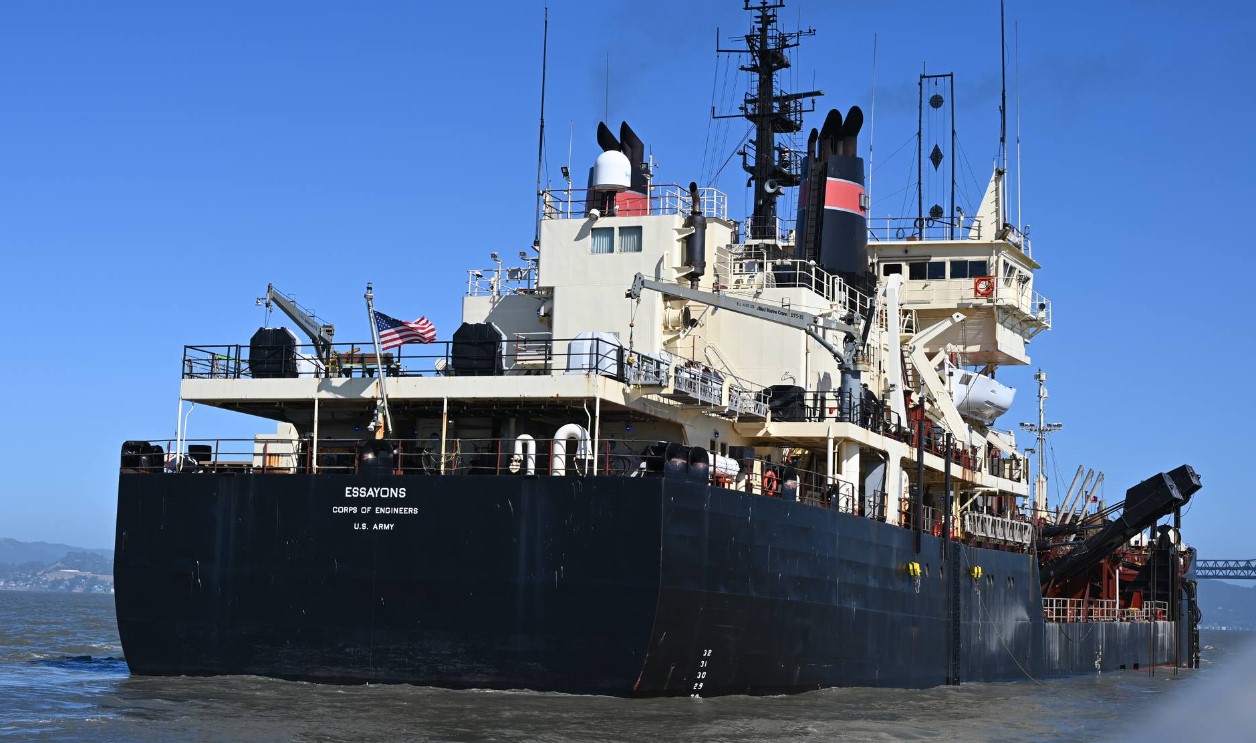 USACE officials tour Dredge Essayons - Dredging Today