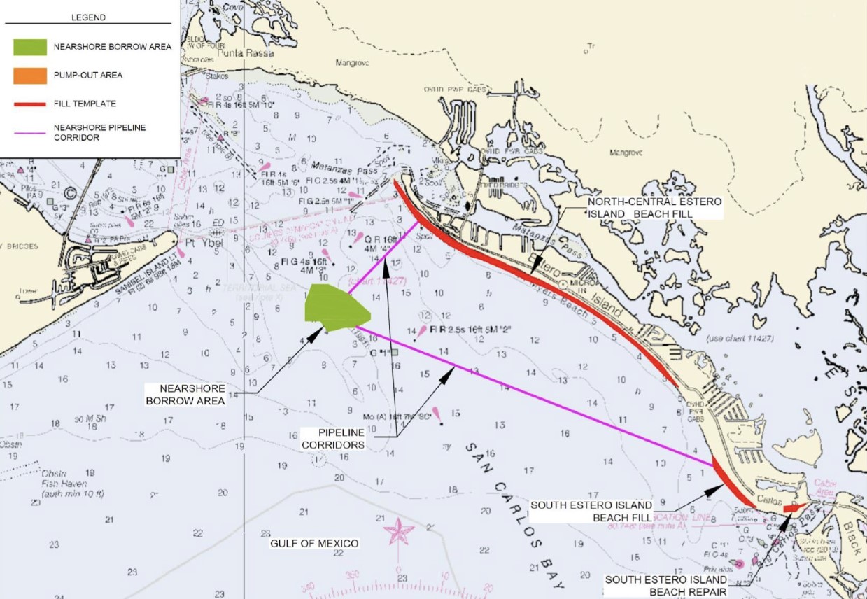 Ahtna kicks off Estero Island beachfill project - Dredging Today