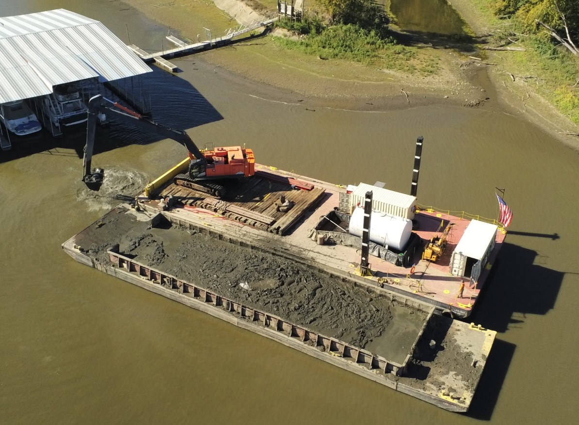 Dredging work at Sunset Marina moves ahead - Dredging Today