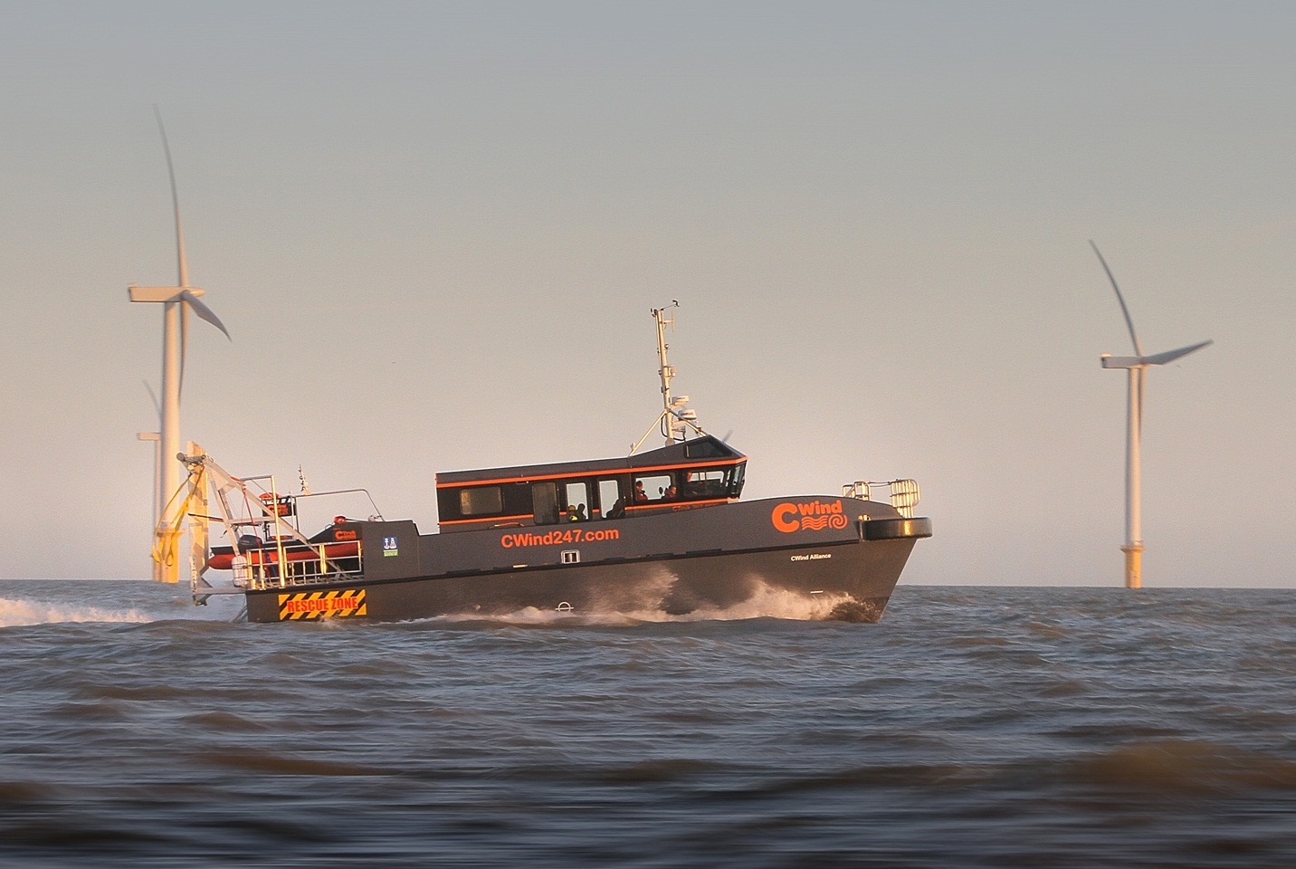 UK: Offshore Turbine Services Picks CTruk Boats' Vessel
