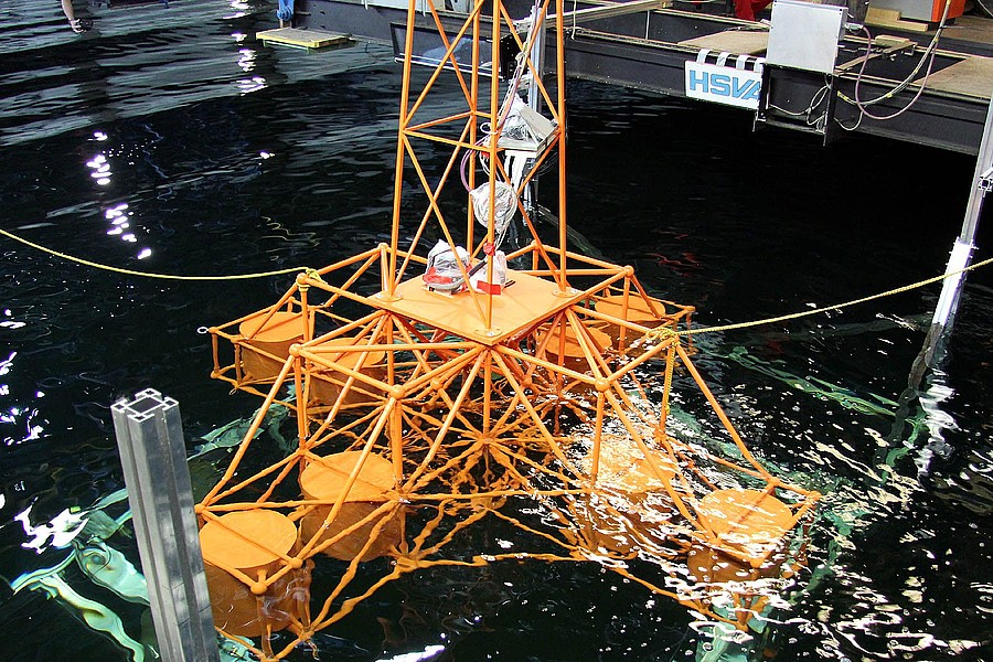 Germany: GICON Tests Floating Foundation for Offshore Wind Turbines
