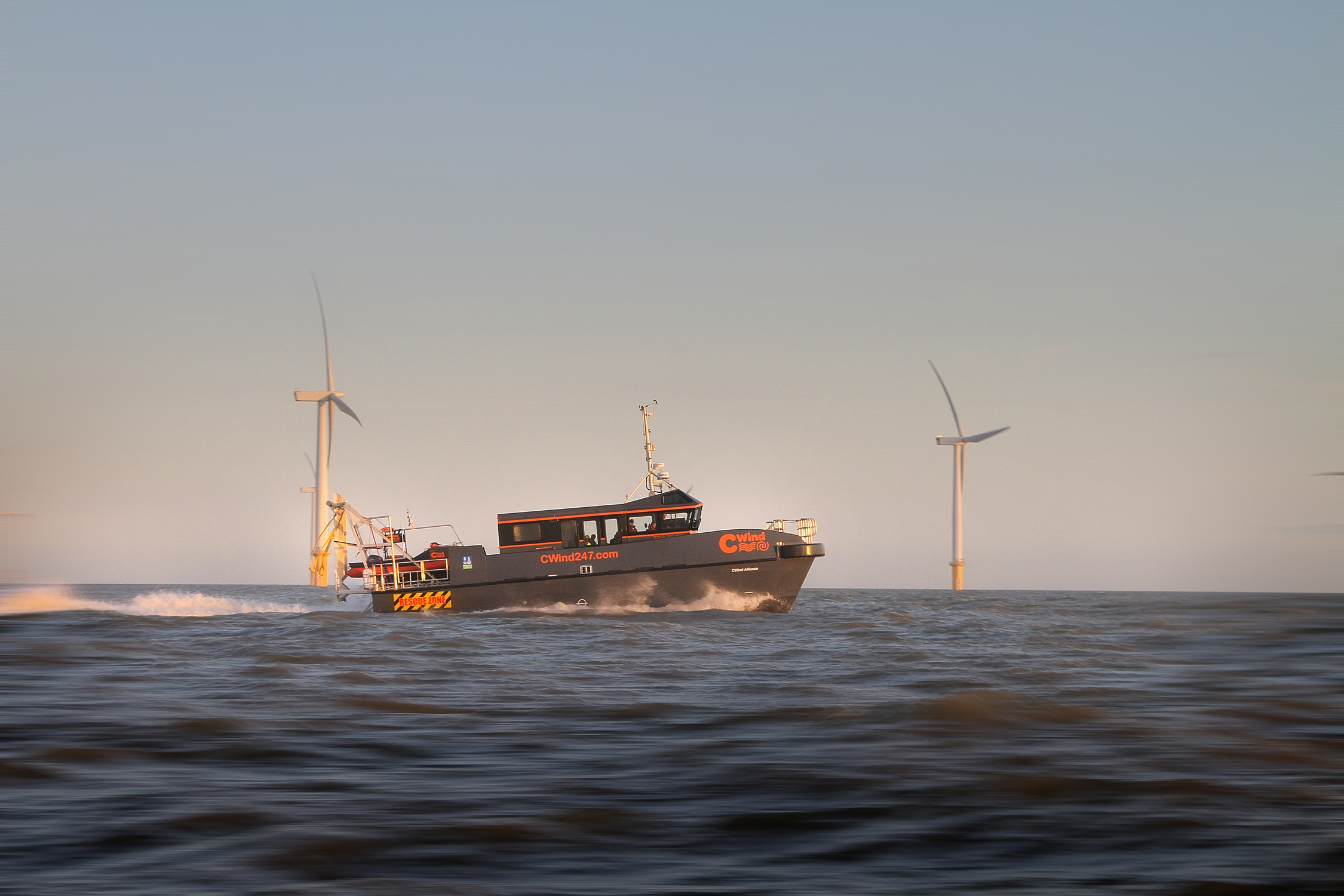UK: CTruk to Build Two Vessels for Offshore Turbine Services