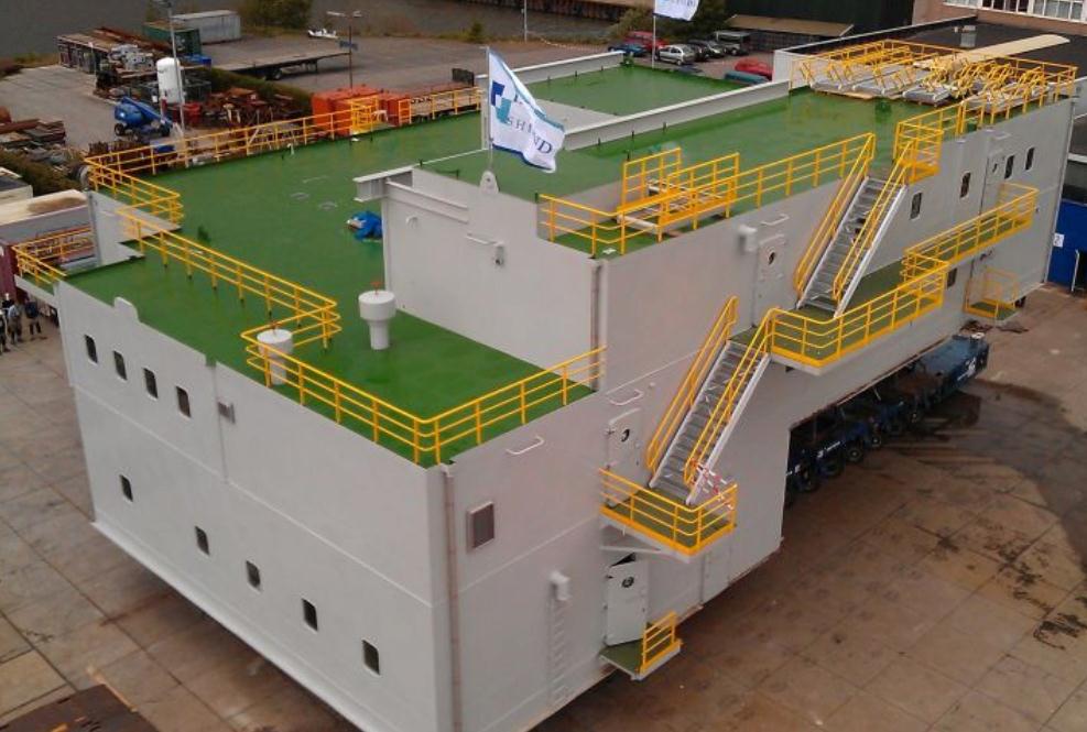 Holland Shipyards Delivers Accommodation Module to Dutch Keppel Verolme