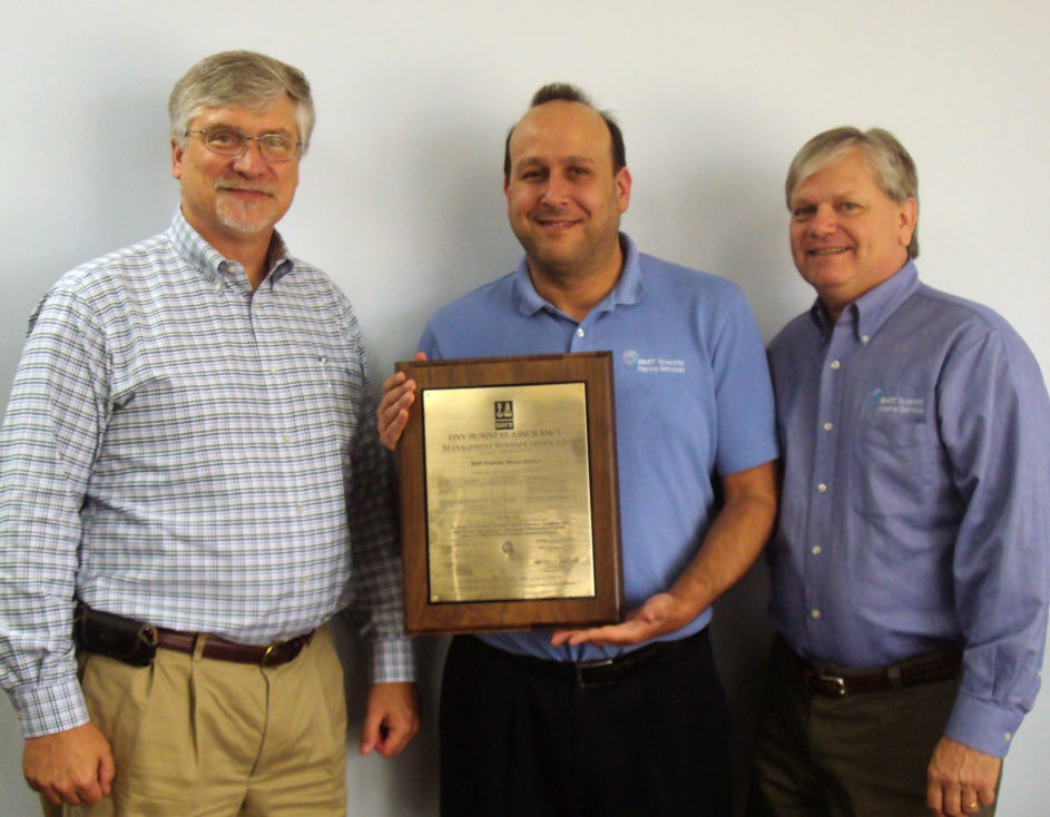USA: BMT Scientific Marine Services Gets ISO Certificate