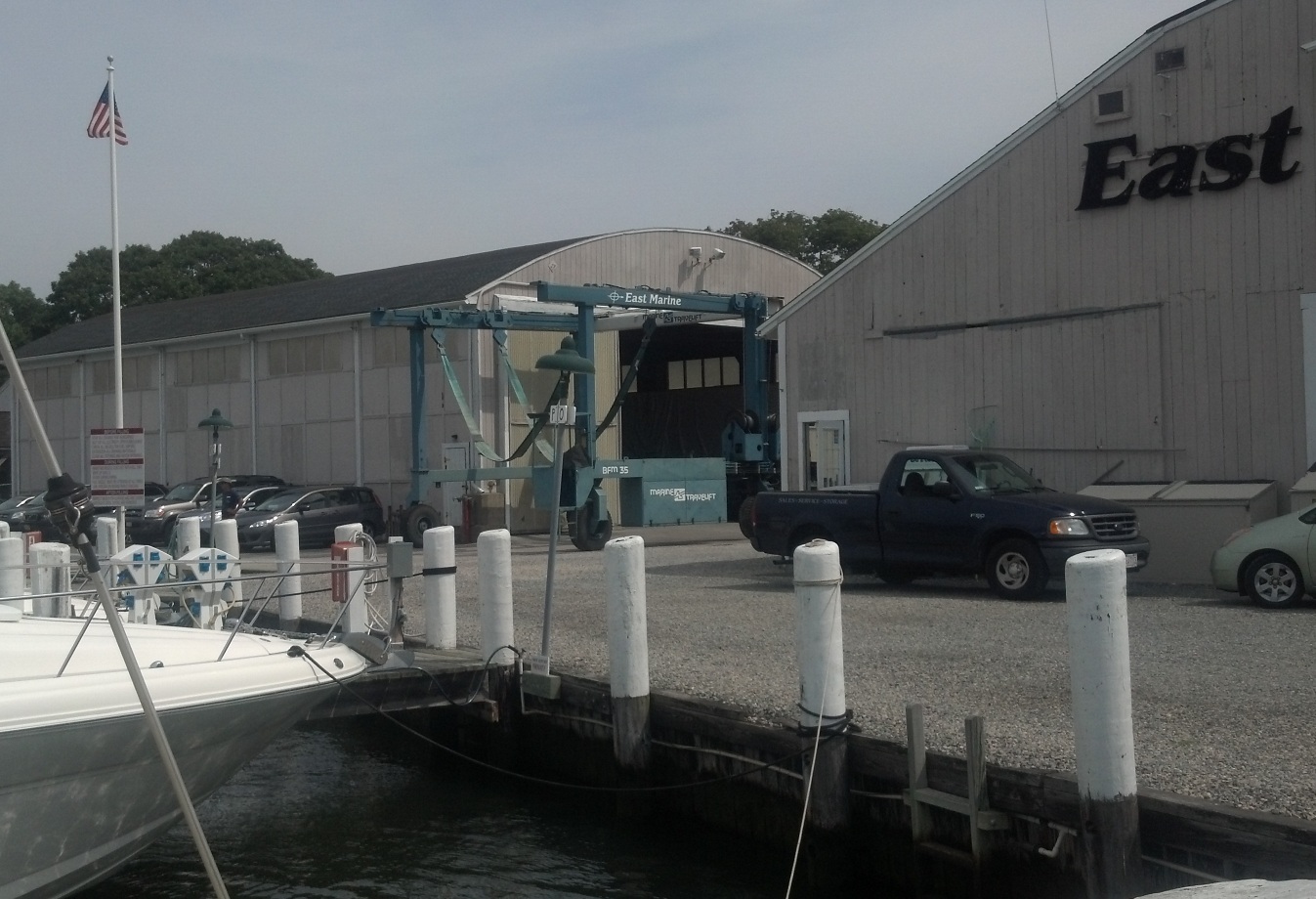 Cape Wind to Base Operations HQ at Falmouth Harbor, USA