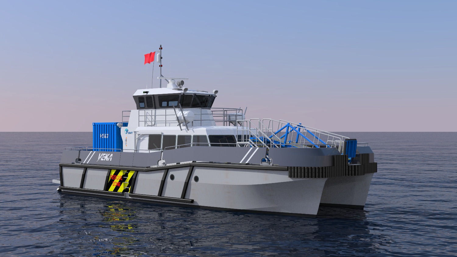 The Netherlands: Veka-Group Builds Catamaran for Offshore Industry