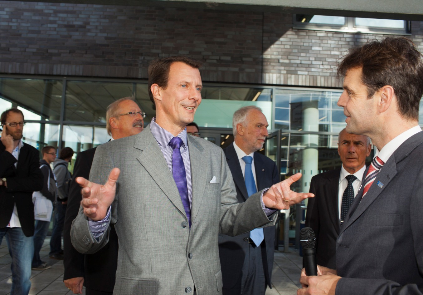 HRH Prince Joachim of Denmark Arrives in Husum, Germany