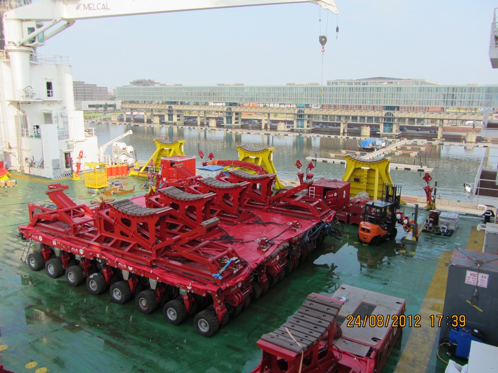 UK: Conbit Delivers Monopile Handling Tools to Seajacks