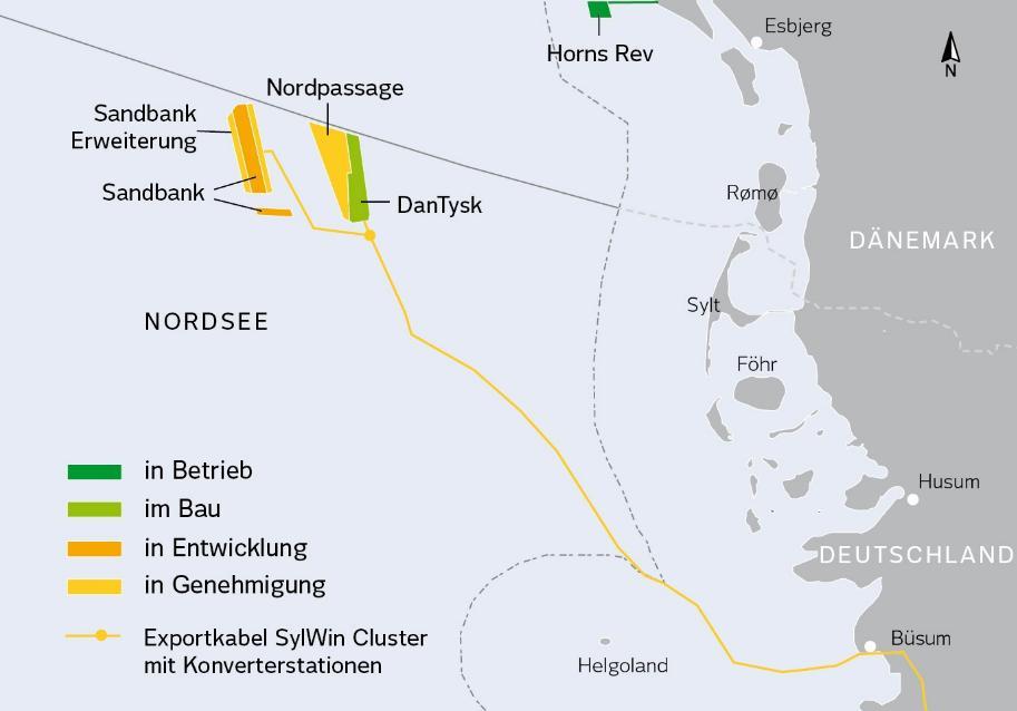 Germany: Vattenfall Signs Contract for 80 Turbines for Sandbank Offshore Wind Farm
