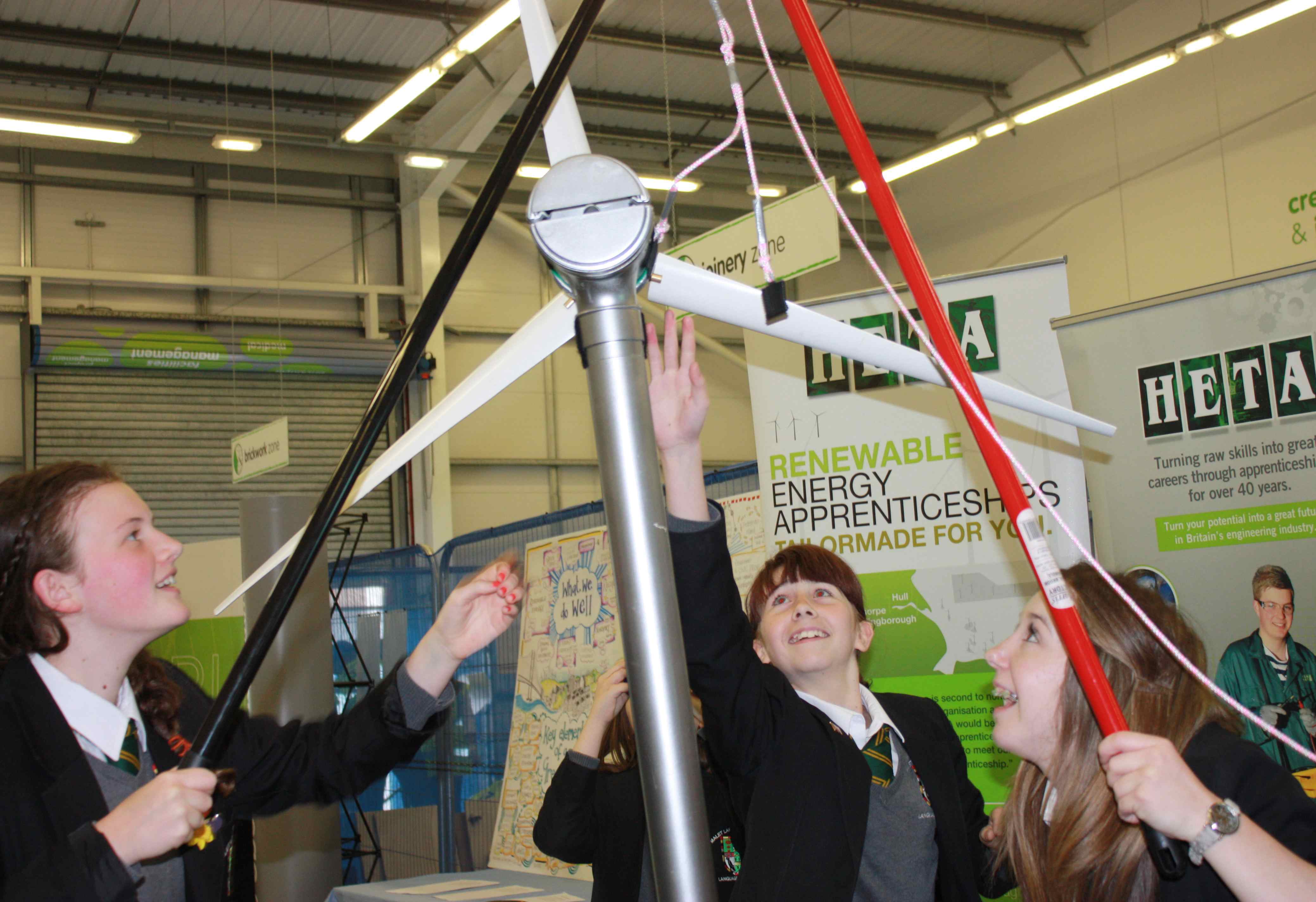 UK: ‘Champions for Wind’ Gets into Teesside Schools
