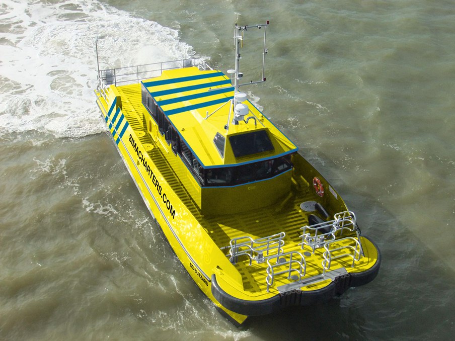 The Netherlands: CTruk Delivers Multi-Purpose Catamaran to Sima