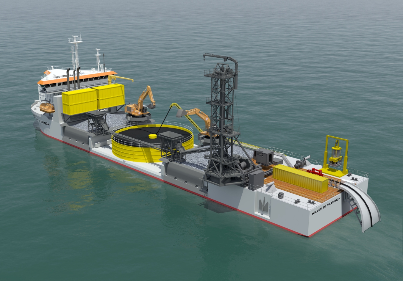 Belgium: Jan De Nul Group Orders Cable Turntable for Northwind Offshore Wind Farm