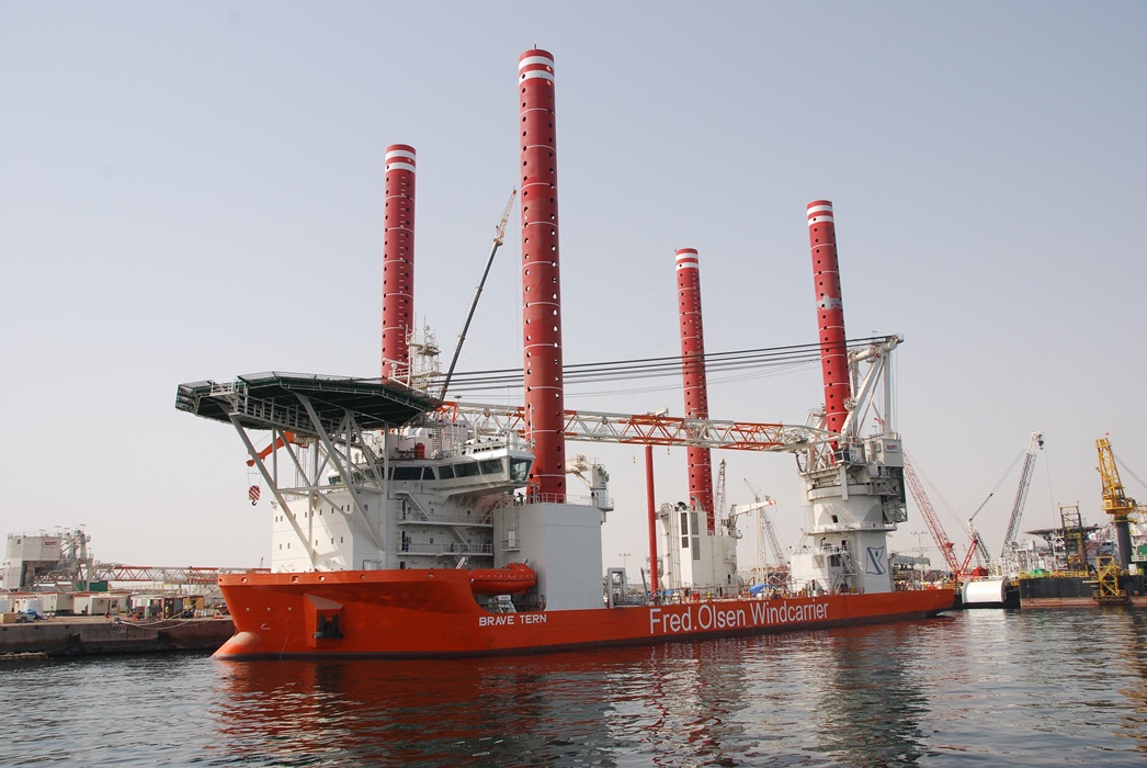 Need for Windfarm Construction Vessels Growing Rapidly (UAE)