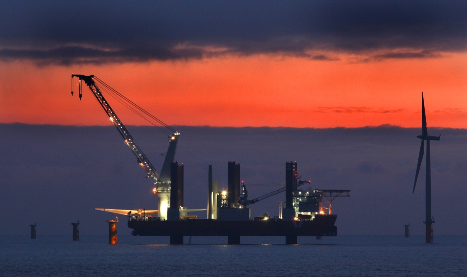 UK: Teesside Offshore Wind Farm Fully Constructed