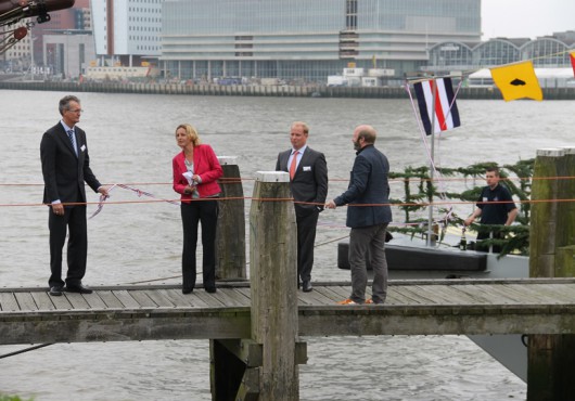 The Netherlands: Naming Ceremony for 'Offshore Wenduine' Held in Rotterdam