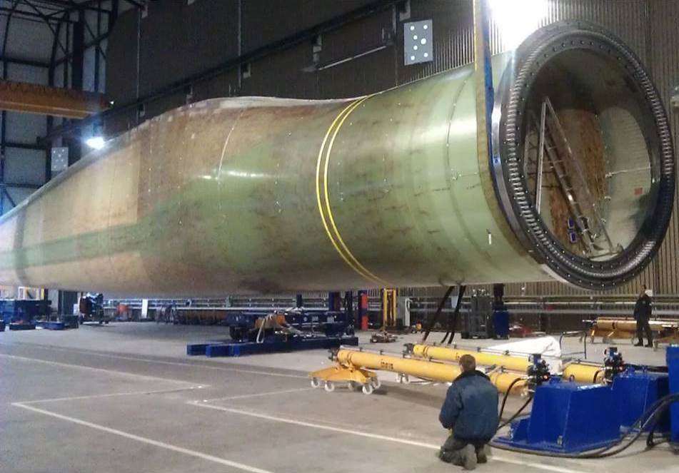 World’s Longest Wind Turbine Blades on Their Way to Scottish Offshore Test Site